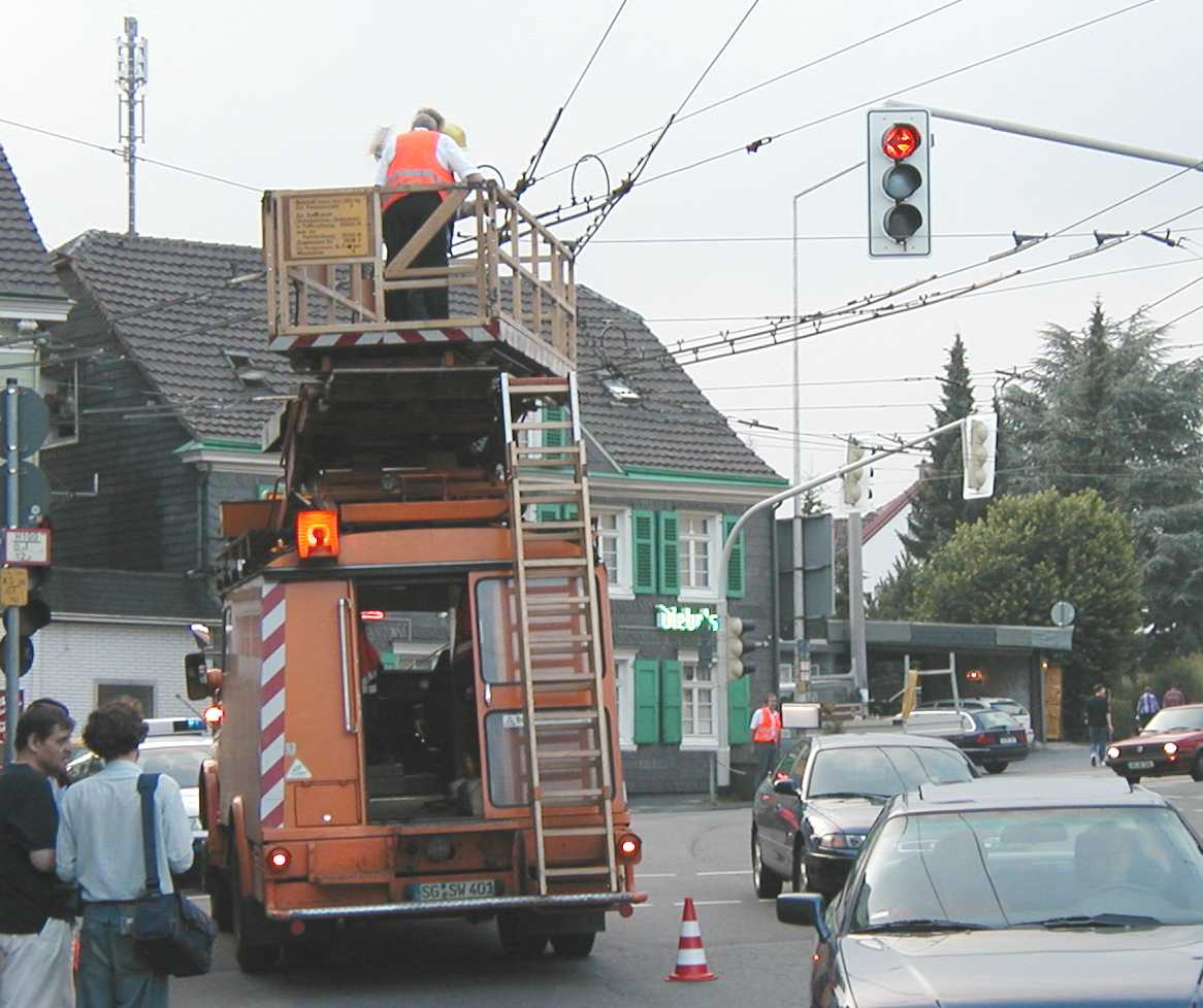 Solingen Overhead Line Work